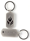 YOR Health Leaf Logo Key Chain
