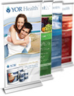 YOR Health Roll-up/Retractable Banners