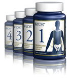 YOR 1-2-3-4 Digestive Enzymes for each of the 4 Body Types