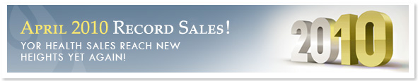 April 2010 Record Sales!