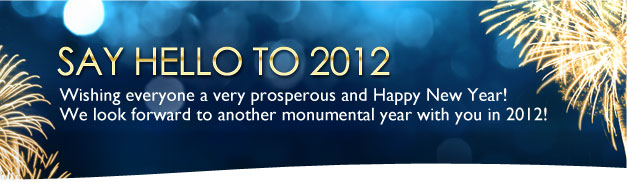New Year 2012 Banner