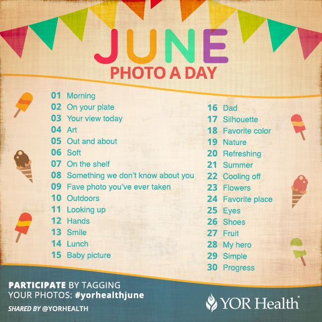 YOR Health Photo A Day June