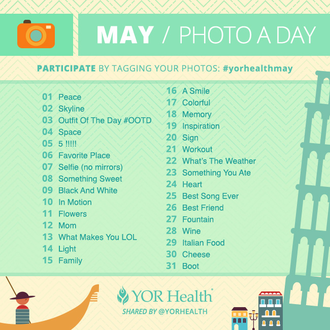 YOR Health Photo A Day May