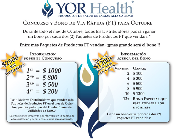 October Fast Track Contest