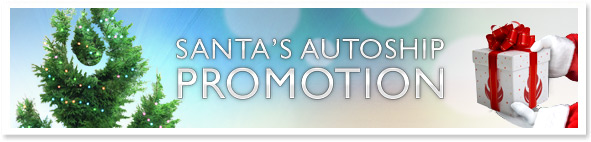 Santas Autoship Promo Banner